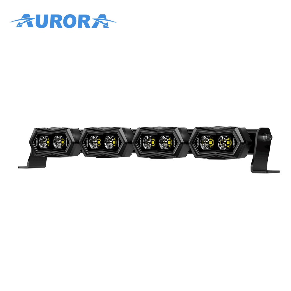 Aurora 2026 New Design Dual Color Led  Light Bar for Offroad Truck